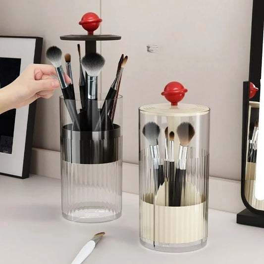 Pop-up Makeup Brush Holder