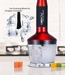 Linkchef 4 in 1 Hand Blender, Chopper and Beater