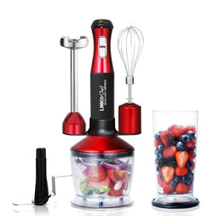 Linkchef 4 in 1 Hand Blender, Chopper and Beater