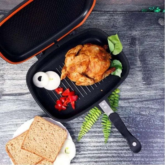 Dessini Double Sided Grill Pan 40cm (Black)