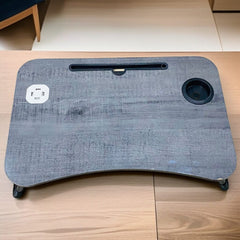 1 Pc Portable Folding Laptop Table(Grey)