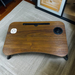 1 Pc Portable Folding Laptop Table(Brown)