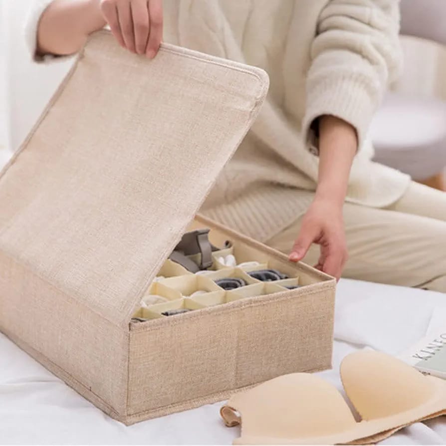 Washable Collapsible Fabric Storage Organize 10x1