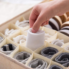 Washable Collapsible Fabric Storage Organize 10x1
