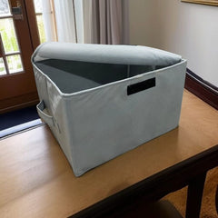 Collapsible Storage Box with Lid