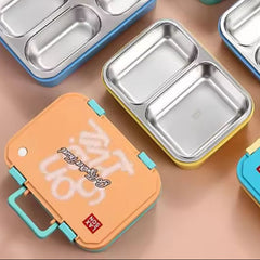 2 Grid Stainless Steel Lunch Box