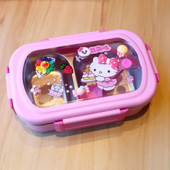 Cartoon Printed Lunch Box-D8