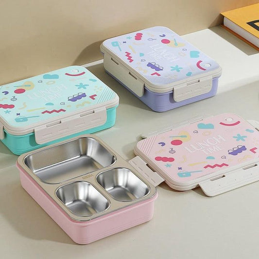 Stainless Steel Lunch Box-Green