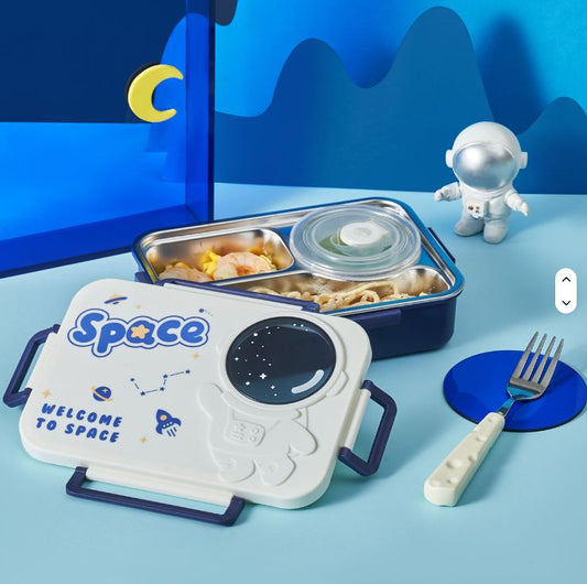 Space Design Stainless Steel Lunch Box