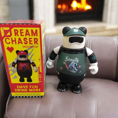 Dream Chaser Figurine Bottle-Green and White