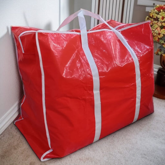 Big Size Jumbo Waterproof Storage Bag-Orange(W30xL24 +D12 Inches)