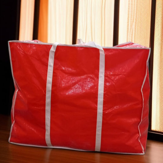 Big Size Jumbo Waterproof Storage Bag-Orange(W30xL24 +D12 Inches)