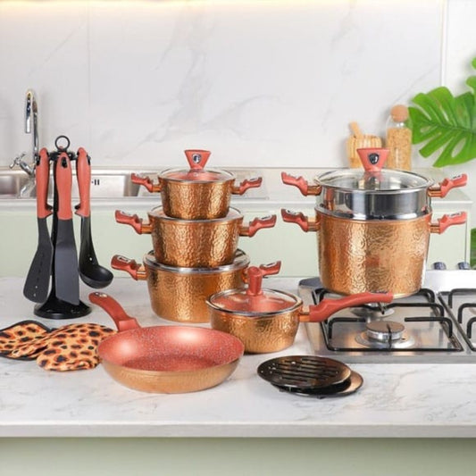BAROLY 23 Pcs Non Stick Cookware Set