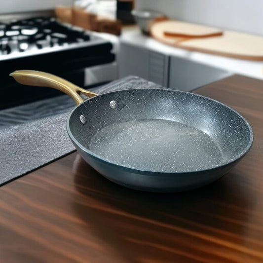 Marble Non Stick Frying Pan Dark Green-24cm