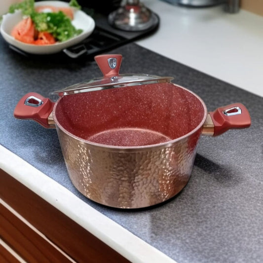 Marble-Coating Cooking Casserole 26cm