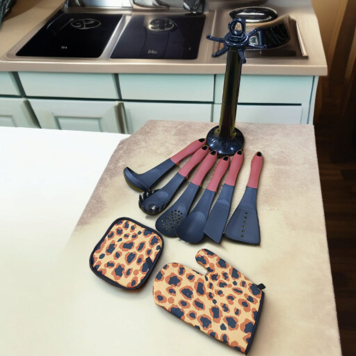 9 Pcs Nylon Kitchenware Set