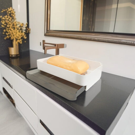 Wall Mounted Soap Holder with Tray