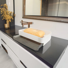 Wall Mounted Soap Holder with Tray