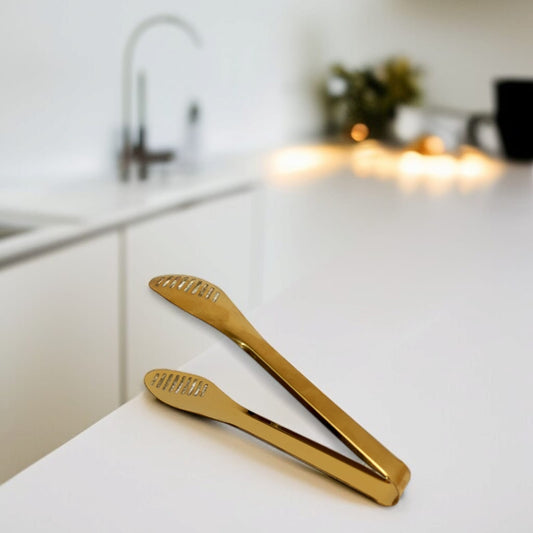 Golden Serving Tong