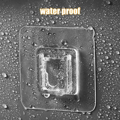 Double-Sided Adhesive Wall Hook (10 Pairs)