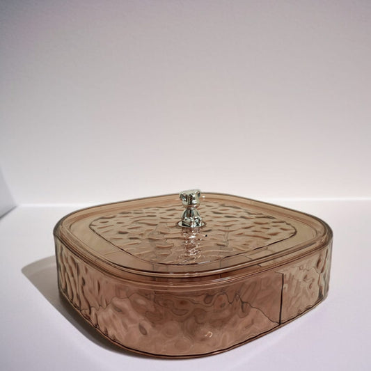 Acrylic Dry Fruit & Candy Serving Tray