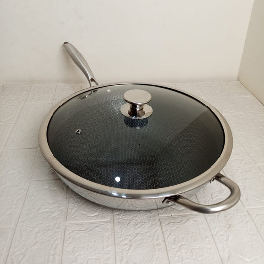 Double Side Laser Coating Pan-36cm