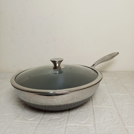 Double Side Laser Coating Pan-34cm