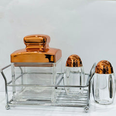 3 Pc Cruet Set