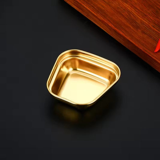 Golden Seasoning Plate -D2
