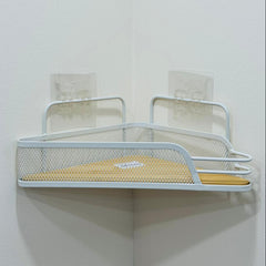 Metal Corner Rack -White