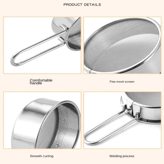 3 Pc Stainer Set-Silver