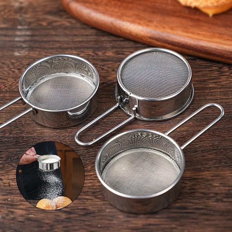 3 Pc Stainer Set-Silver