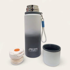 Double-Wall Stainless Steel Water Bottle-Grey
