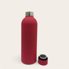 Matte Water Bottle-Red