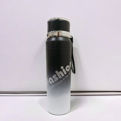 Stainless Steel Fashion Bottle Large-Black