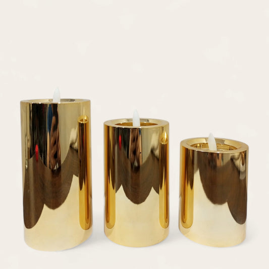 Golden Flameless Led Candle