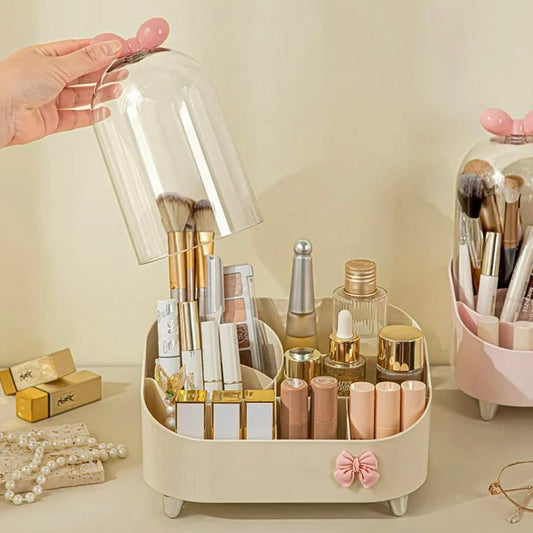 Multifunctional Makeup Storage Box-Offwhite