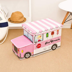 Ice Cream Design Storage Box-Pink