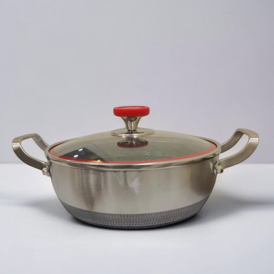 Double Handle Laser Coating Wok