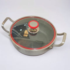 Double Handle Laser Coating Wok