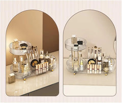 2-Layer Acrylic Makeup Storage Organizer