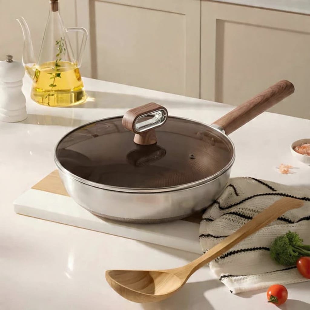 TItaunium Coating Non-Stick Wok 30cm