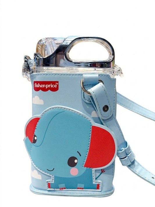 Elephant design Bottle with Pouch