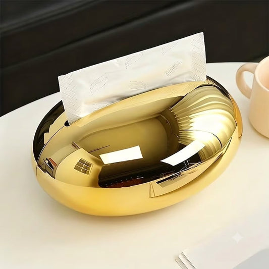 Luxury Golden Tissue Box