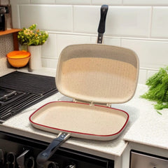 Dessini Double Sided Grill Pan 36cm (White)