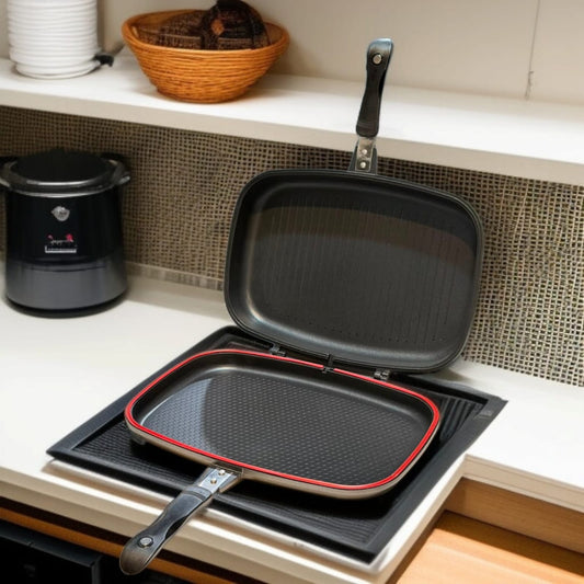 Double Sided Grill Pan 40cm-D1