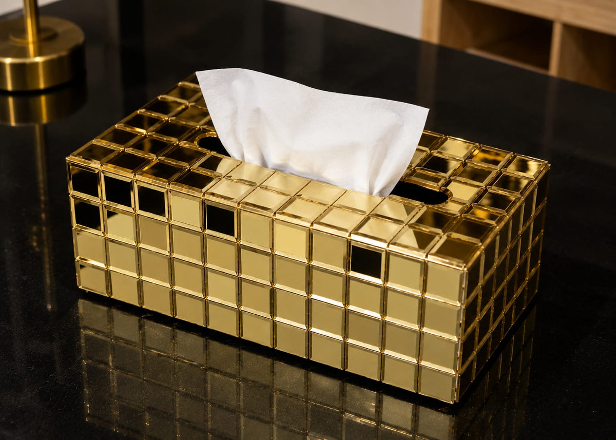 Luxury Mosaic Tissue Box