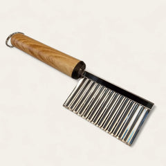 Wooden Handle Wave Potato Cutter