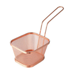 Stainless Steel French Fries Basket(Copper)