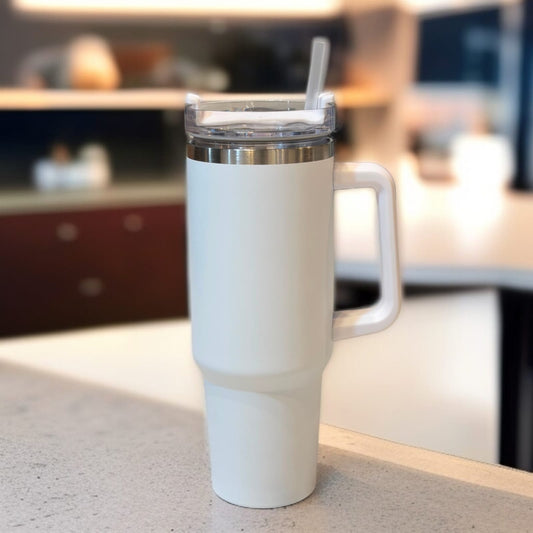 Thermos Cup & Tumbler-White